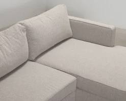 Sofacompany Madison 3-sits bäddsoffa med divan Agnes Brown