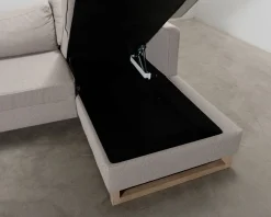 Sofacompany Madison 3-sits bäddsoffa med divan Agnes Brown
