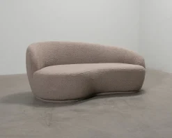 Sofacompany Rose Left 3-sits soffa Glore Mole