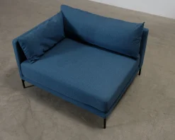 Sofacompany Vincent soffmodul vänster Velour Lux Shadow Blue