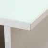 Soffbord 90 x 90 cm vit