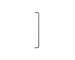 String Systems metallstång 71 cm antracit