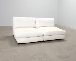 Sweef Mammuten 2-sits soffa naturvit