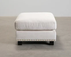 Sweef Valen fotpall ljusbeige