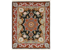 Tabriz 50 orientalisk matta 50 x 63 cm