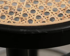 Thonet 204 RH barstol svart / rotting