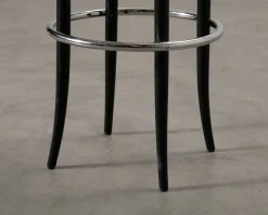 Thonet 204 RH barstol svart / rotting
