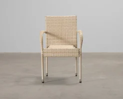 Thor Light trädgårdsstol beige, set om 2