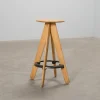 Tom Dixon Slab barstol trä