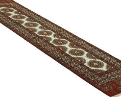 Torkaman Fine orientalisk matta 88 x 287 cm