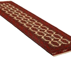 Torkaman Fine orientalisk matta 86 x 286 cm