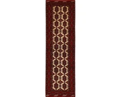 Torkaman Fine orientalisk matta 84 x 288 cm