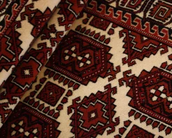 Torkaman Fine orientalisk matta 84 x 296 cm