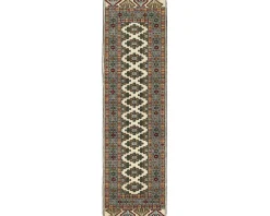 Torkaman Fine orientalisk matta 86 x 299 cm