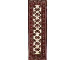 Torkaman Fine orientalisk matta 85 x 281 cm