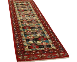 Torkaman Fine orientalisk matta 85 x 296 cm