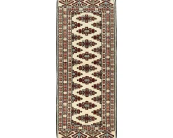 Torkaman Fine orientalisk matta 87 x 202 cm