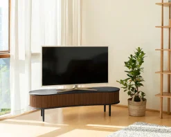 Umage Audacious TV-bänk svart ek / Hazelnut