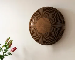 Umage Clava Up Wood vägglampa svartbetsad ek