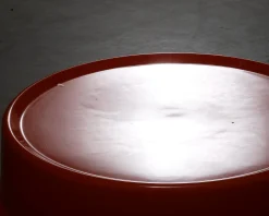 Verpan Verner Panton Ilumesa soffbord / lampa orange (vintage)