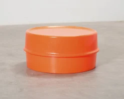 Verpan Verner Panton Ilumesa soffbord / lampa orange (vintage)