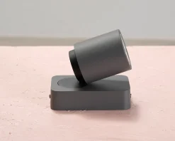 Vägglampa svart