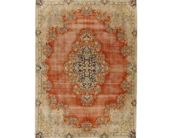 Vintage Kerman Fine orientalisk matta 230 x 312 cm