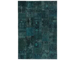 Vintage Patchwork orientalisk matta 205 x 307 cm