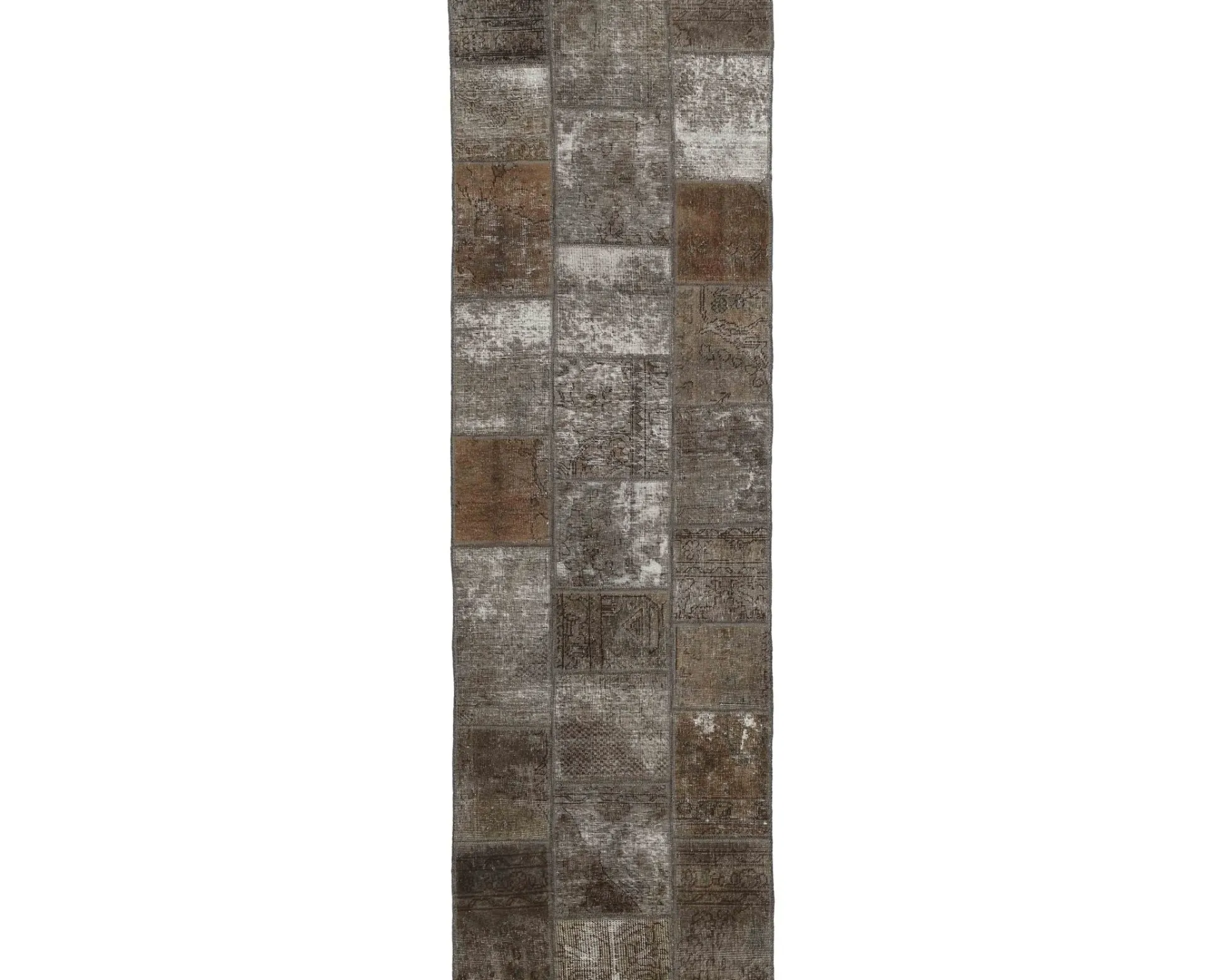 Vintage Patchwork orientalisk matta 74 x 255 cm