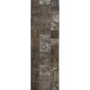 Vintage Patchwork orientalisk matta 73 x 254 cm