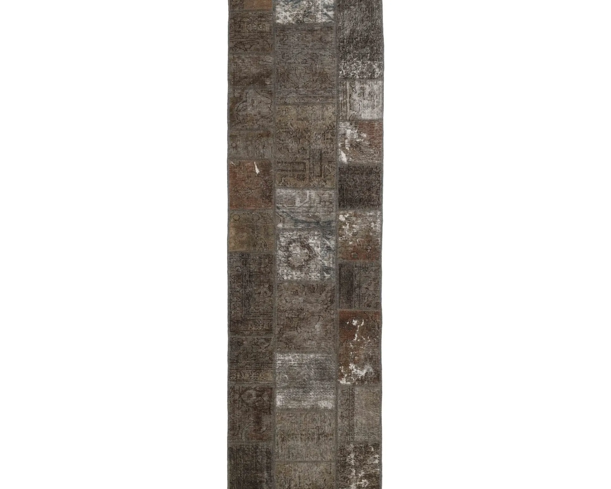Vintage Patchwork orientalisk matta 73 x 254 cm
