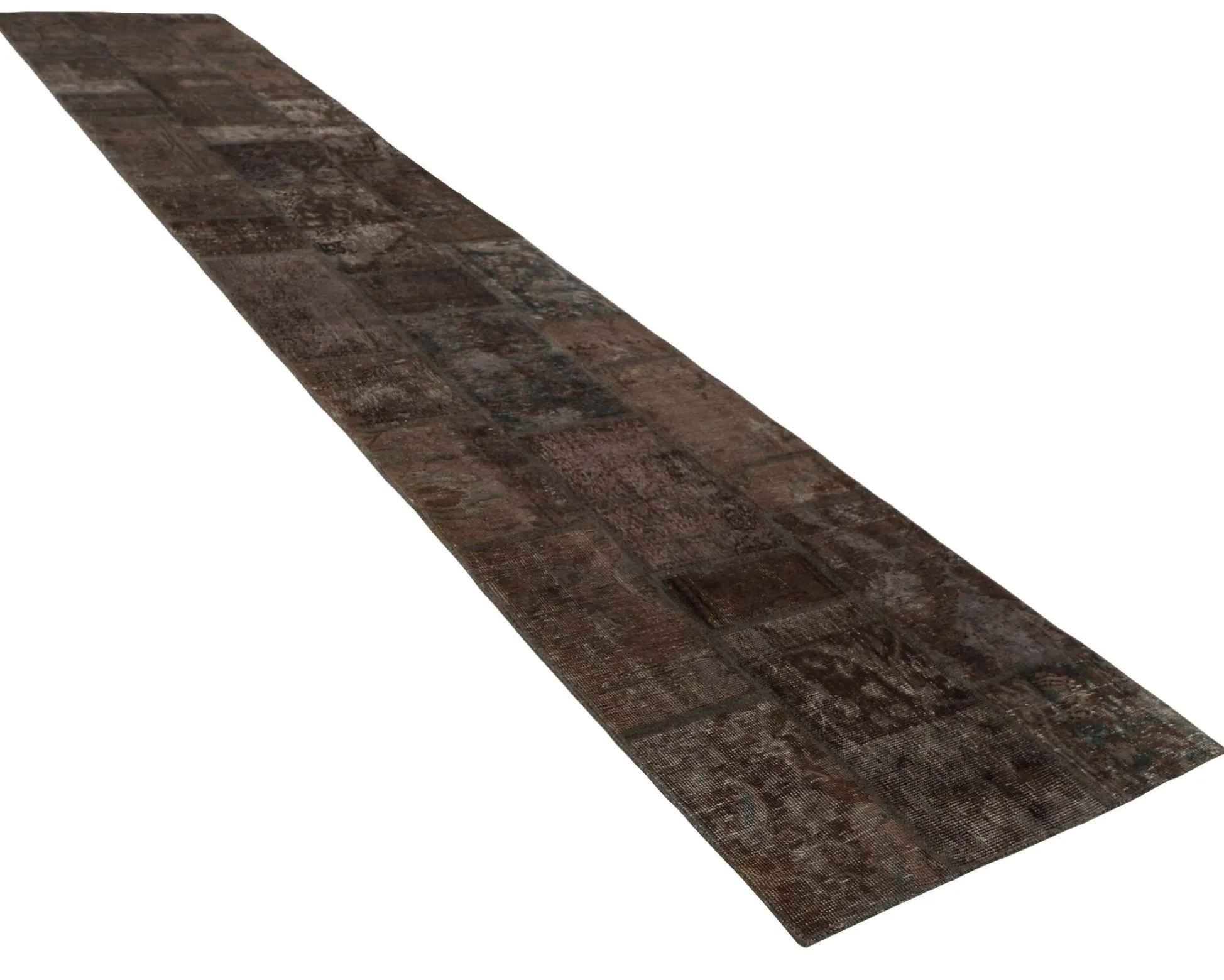 Vintage Patchwork orientalisk matta 81 x 411 cm