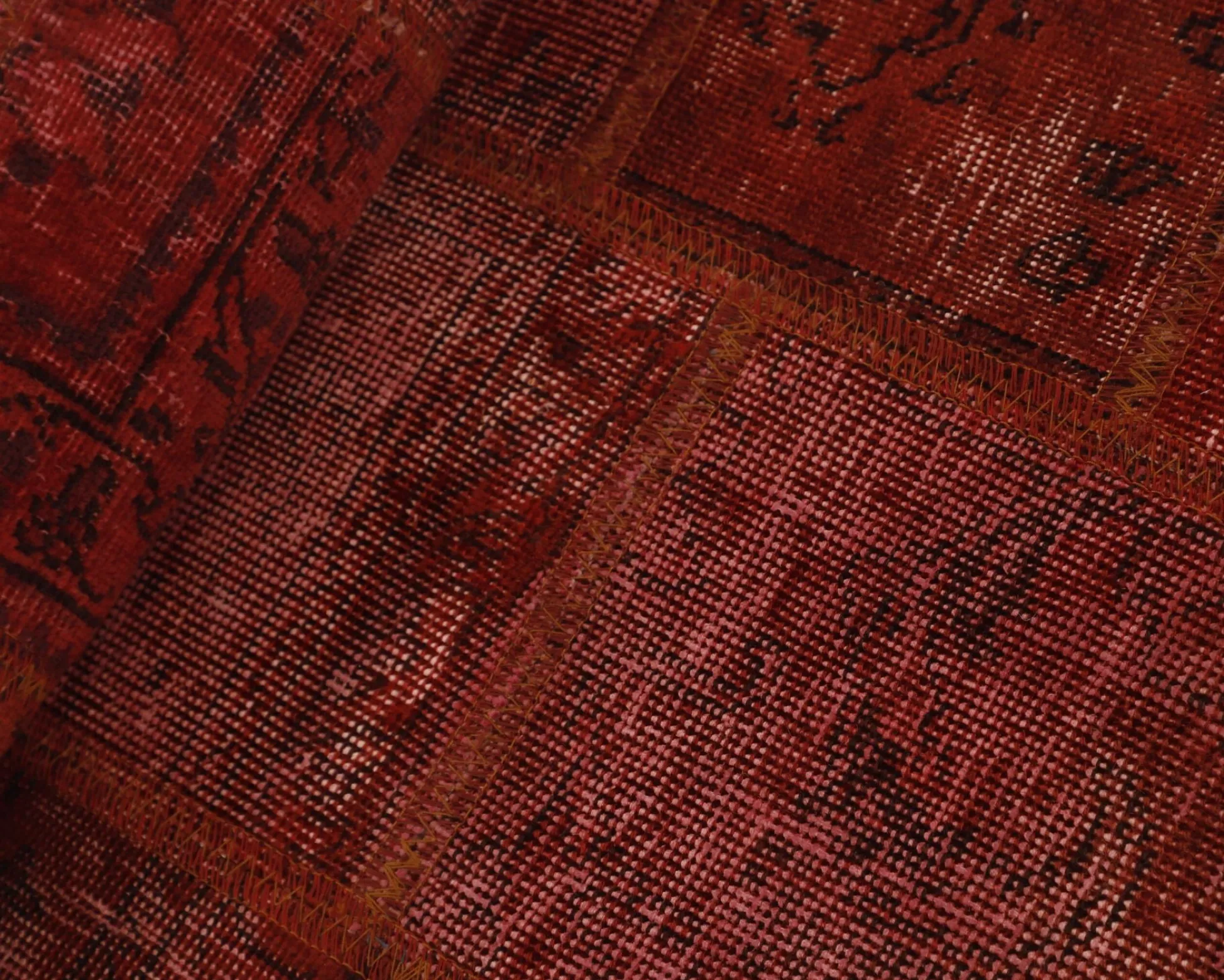 Vintage Patchwork orientalisk matta 75 x 203 cm