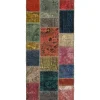 Vintage Patchwork orientalisk matta 76 x 156 cm