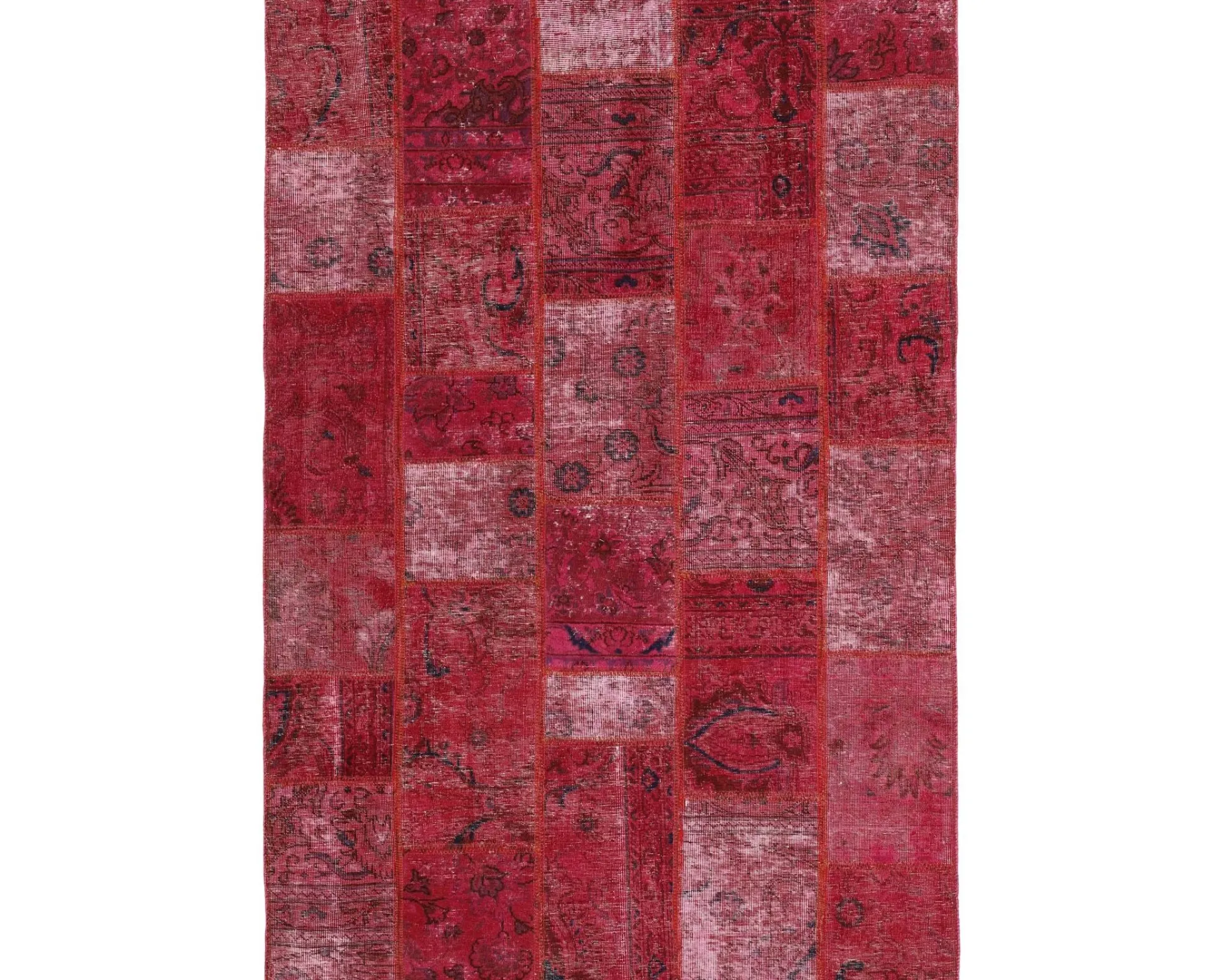 Vintage Patchwork orientalisk matta 139 x 203 cm