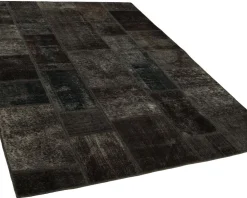 Vintage Patchwork orientalisk matta 173 x 241 cm