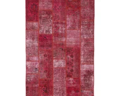Vintage Patchwork orientalisk matta 143 x 208 cm