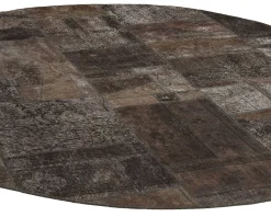 Vintage Patchwork orientalisk matta ø 250 cm