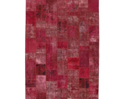 Vintage Patchwork orientalisk matta 252 x 355 cm
