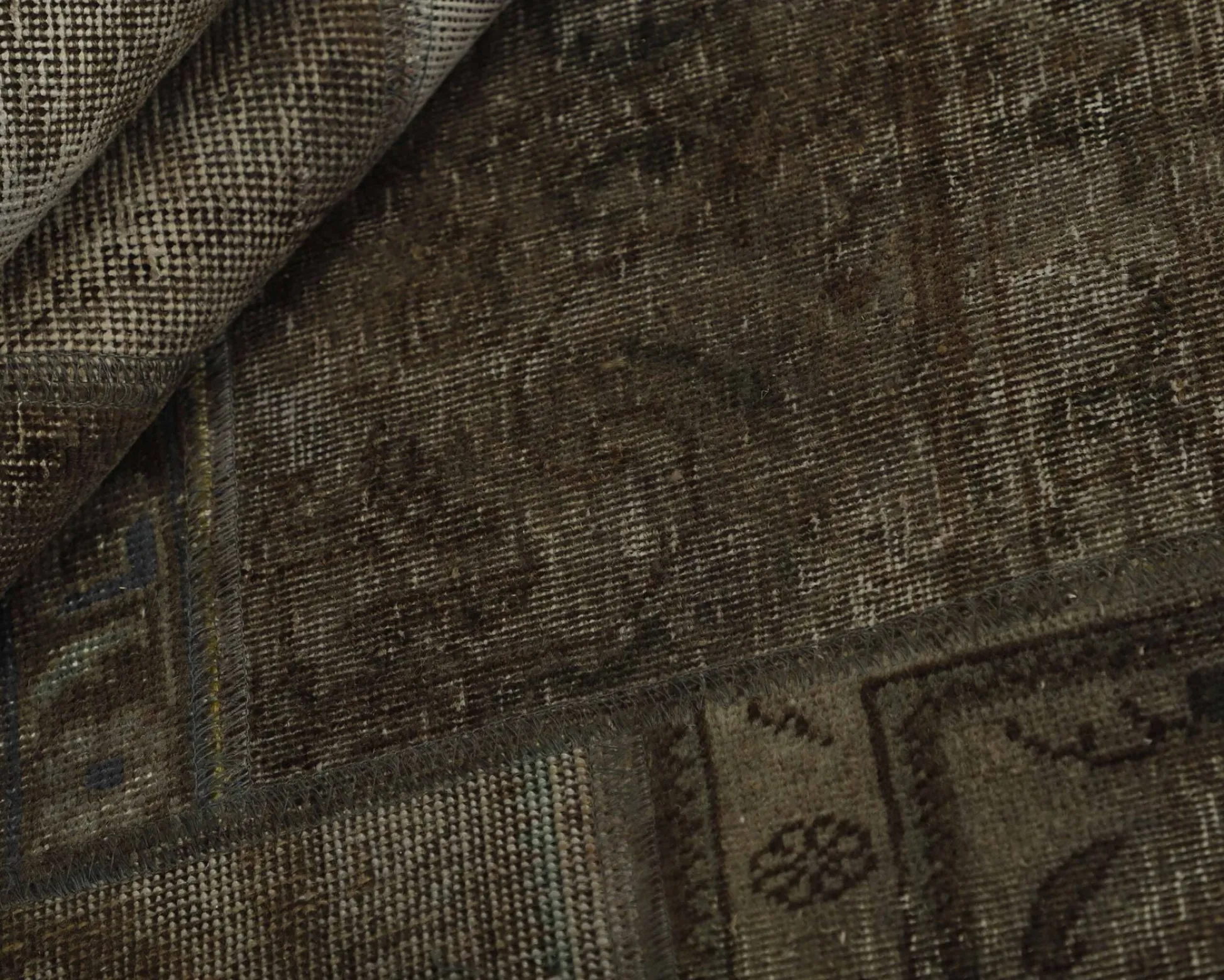 Vintage Patchwork orientalisk matta 251 x 355 cm