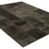Vintage Patchwork orientalisk matta 204 x 250 cm