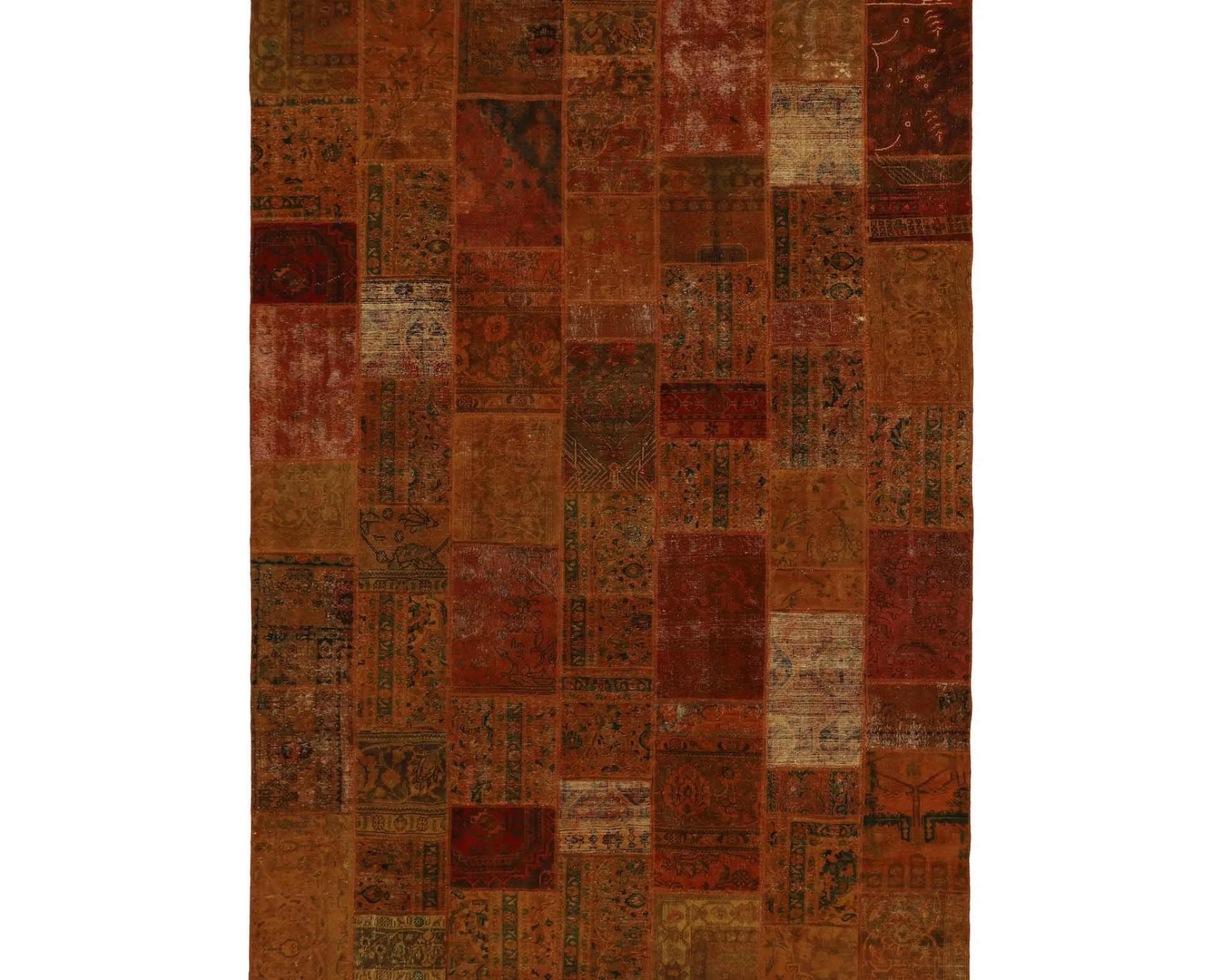 Vintage Patchwork orientalisk matta 250 x 358 cm