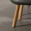 Vitra HAL fåtölj med fotpall grå