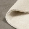 Woven Works Arc ullmatta ø 160 cm vit / beige