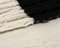 Woven Works Arc ullmatta 200 cm vit / svart