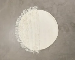 Woven Works Arc ullmatta ø 160 cm vit