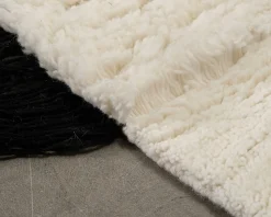 Woven Works Arc ullmatta 160 cm vit / svart